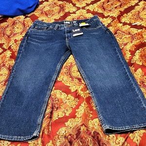 Girls Lee capri midrise jeans